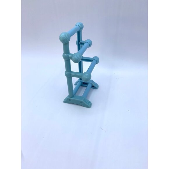 Fisher Price Loving Family Towel Rack Dollhouse Furniture 1993 - Picture 2 of 9